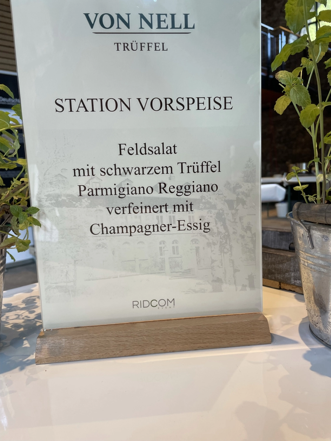 Von nell station vorspeise von Küchenchef Alexander Junker