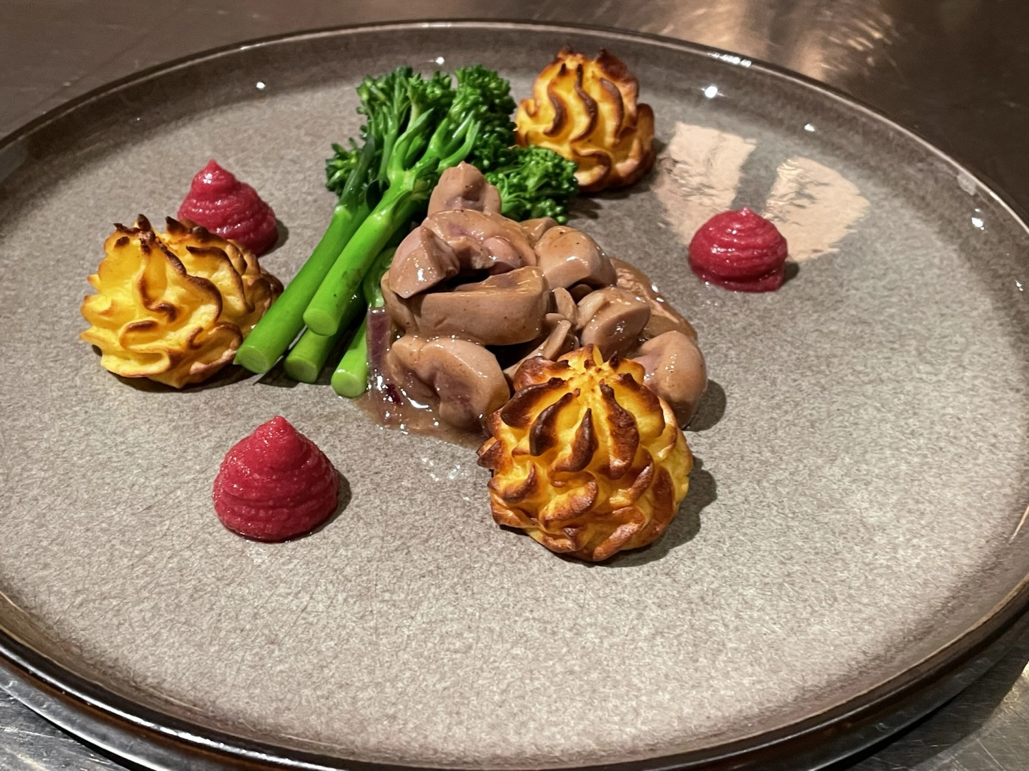 Fleisch mit Gemüse von Küchenchef Alexander Junker