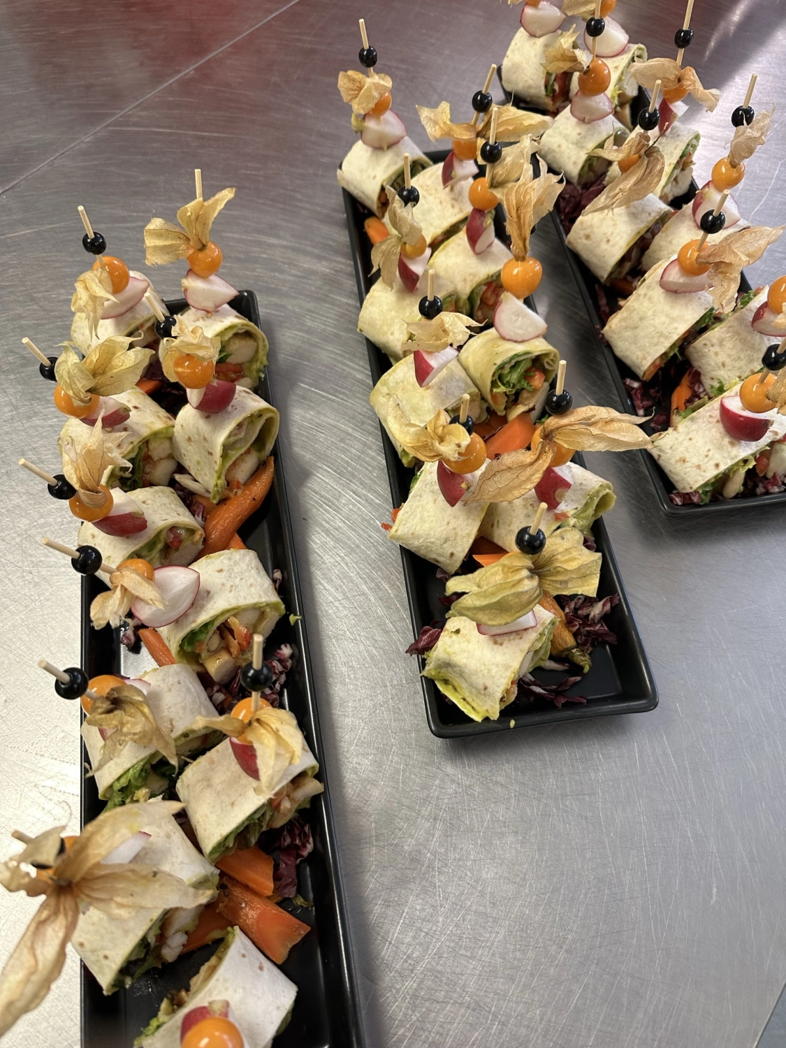 kleine Wraps von Küchenchef Alexander Junker