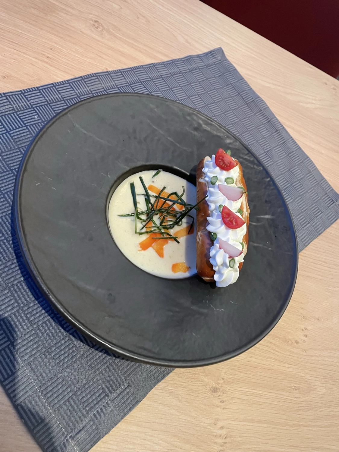 köstliches Dessert von Küchenchef Alexander Junker