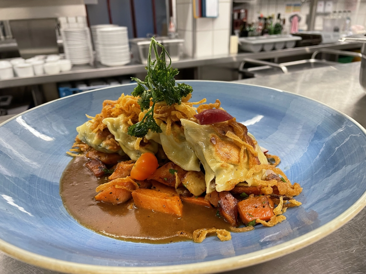 Ravioli von Küchenchef Alexander Junker