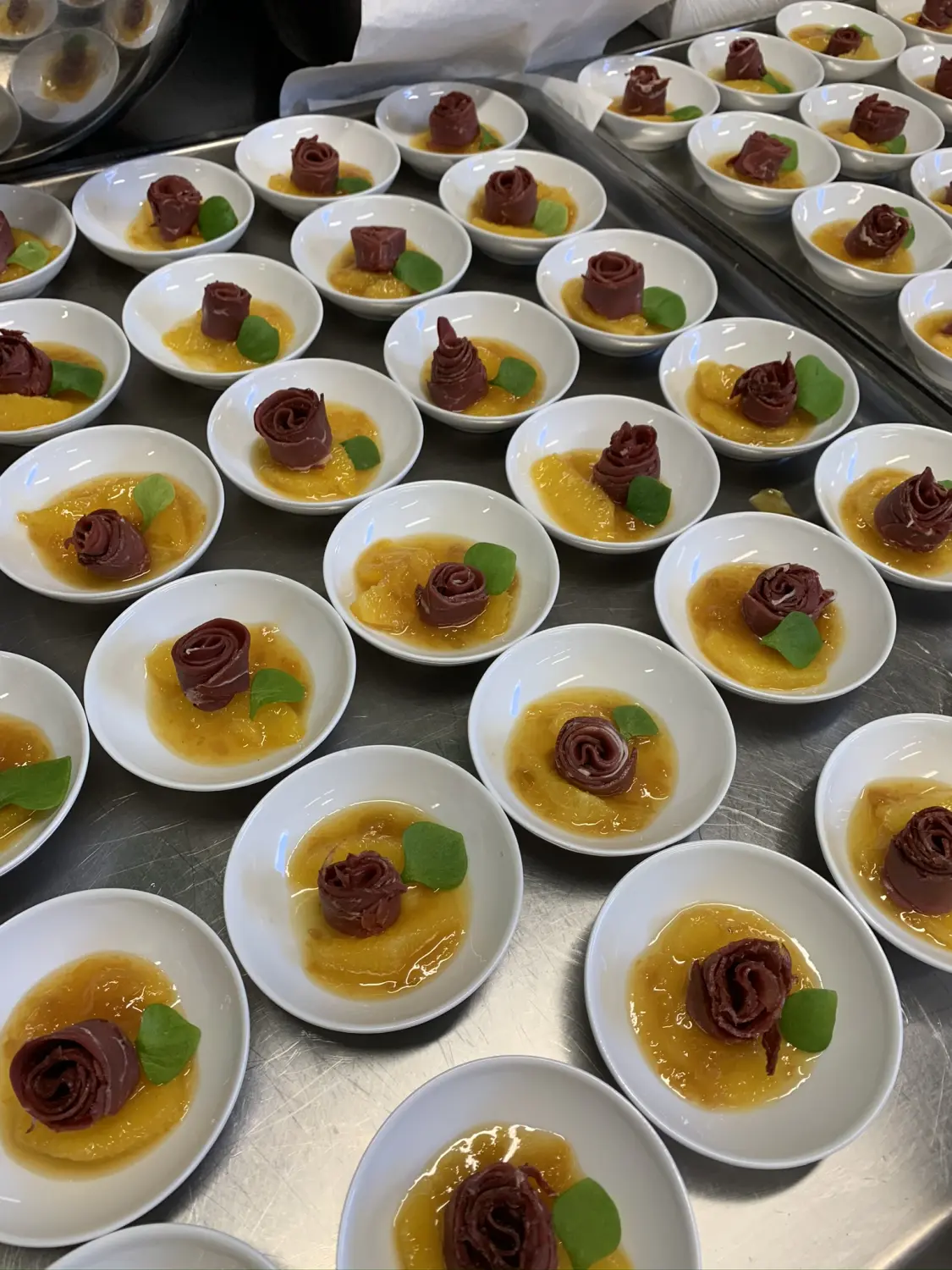 köstliches Dessert von Küchenchef Alexander Junker