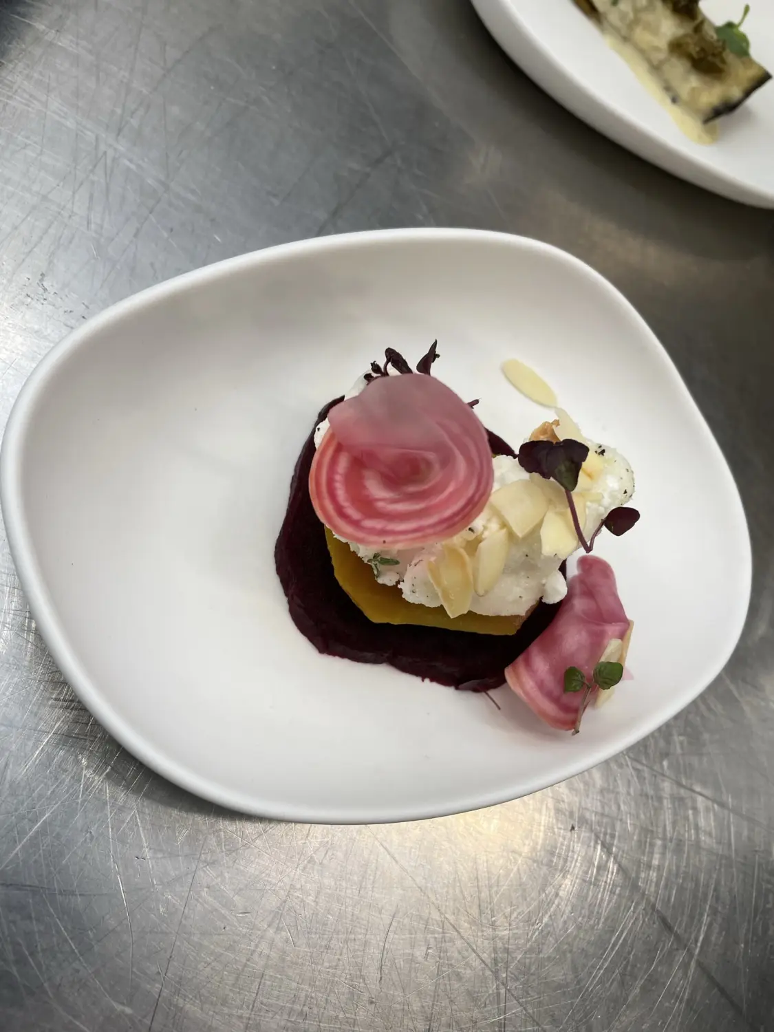 köstliches Dessert von Küchenchef Alexander Junker