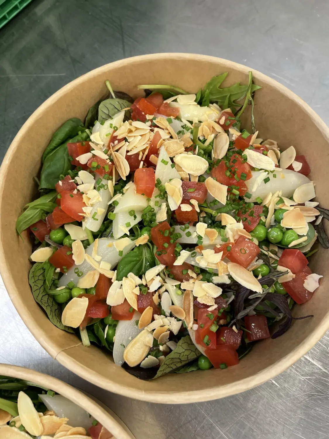 leckerer Salat von Küchenchef Alexander Junker