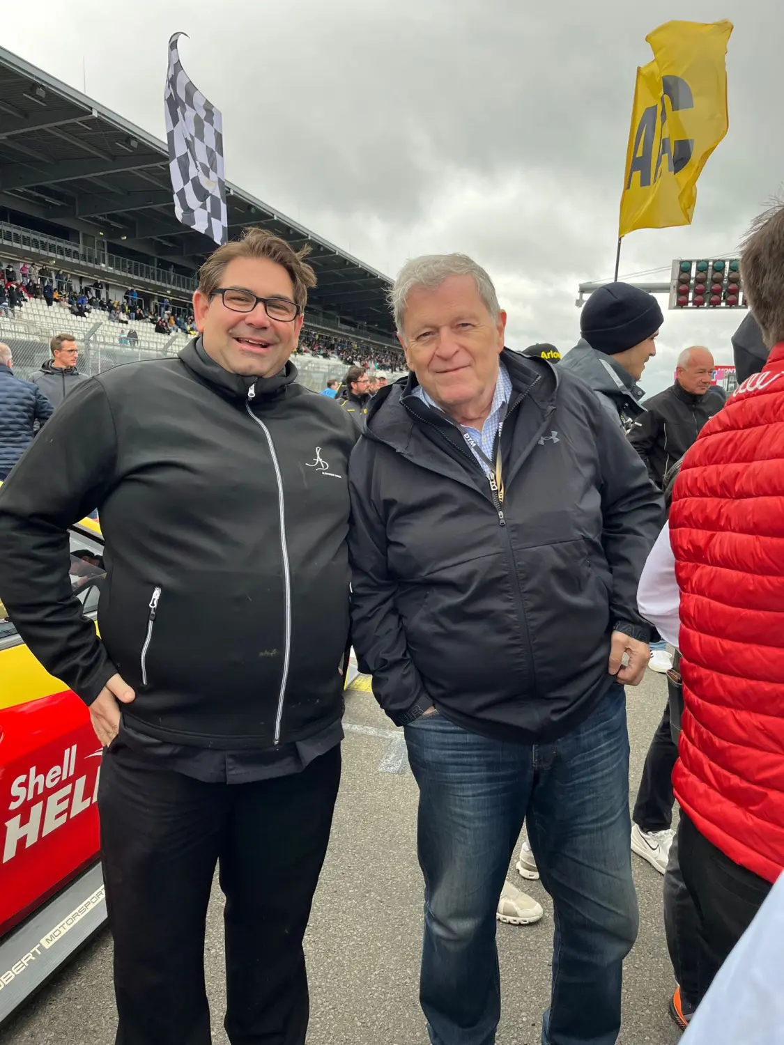 Küchenchef Alexander Junker im Motorsport