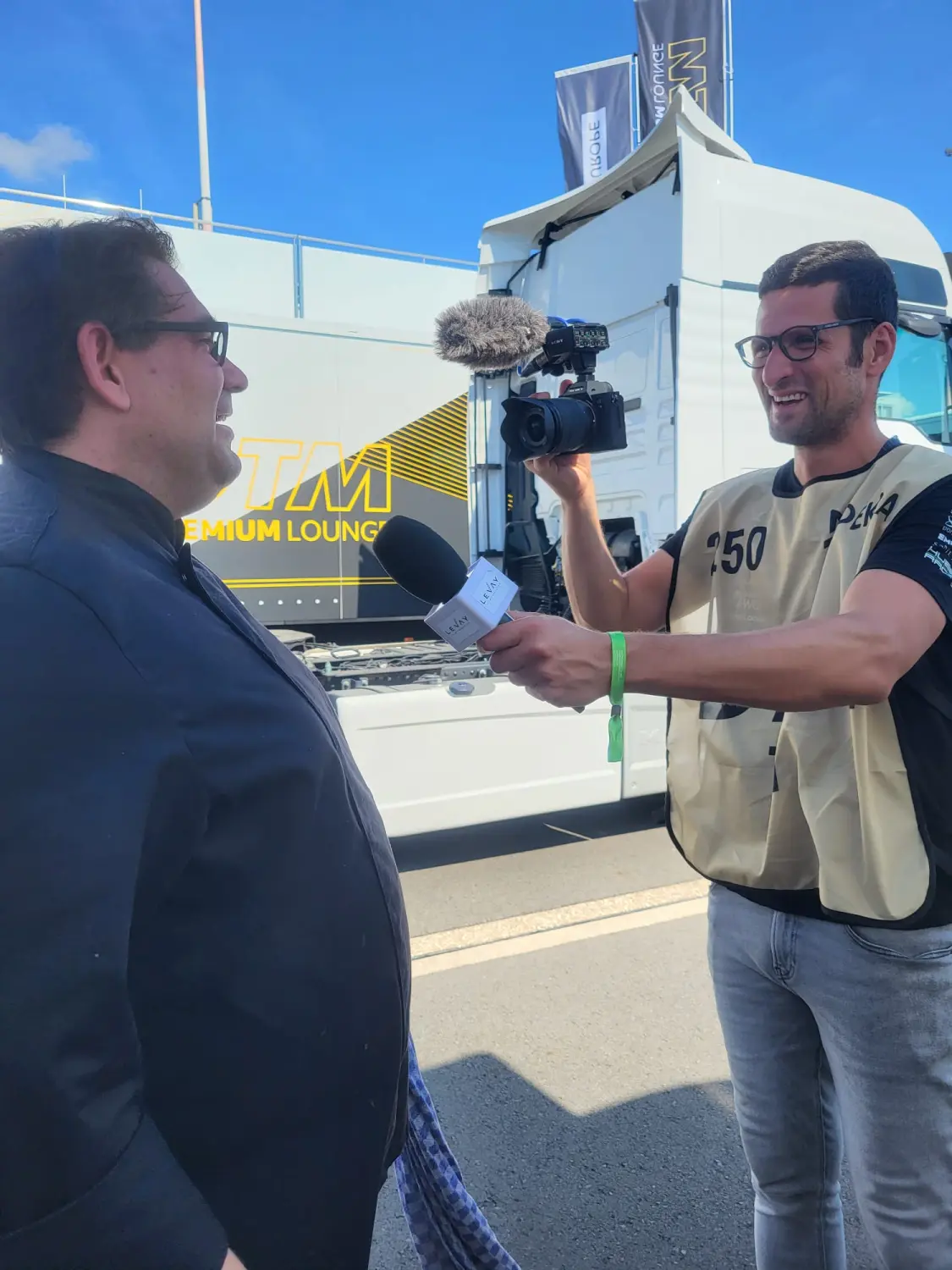 Küchenchef Alexander Junker im Motorsport