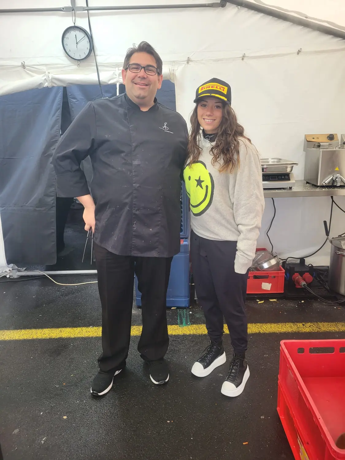 Küchenchef Alexander Junker im Motorsport
