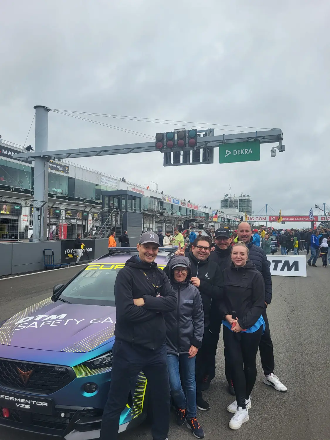 Küchenchef Alexander Junker im Motorsport