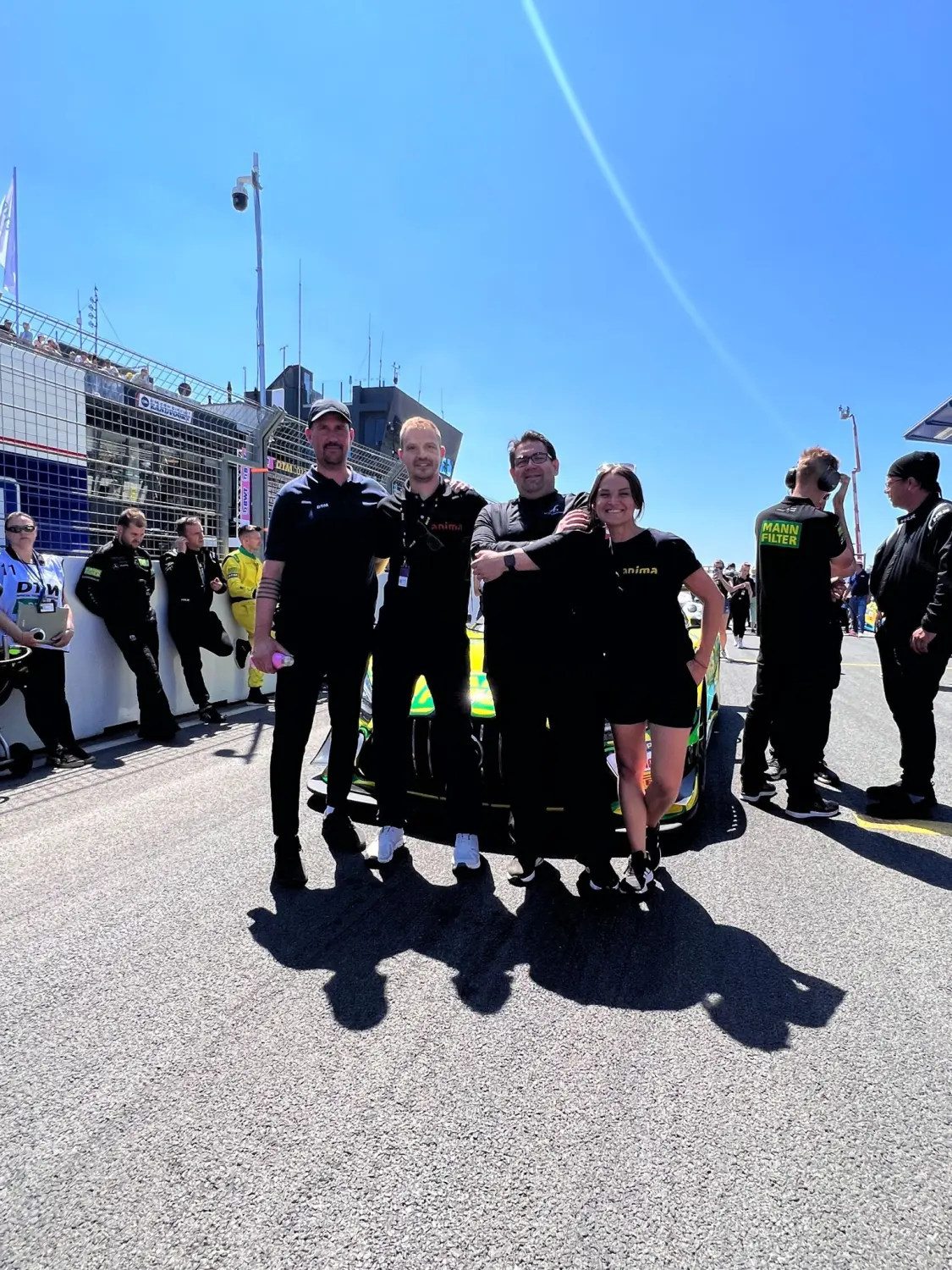 Küchenchef Alexander Junker im Motorsport