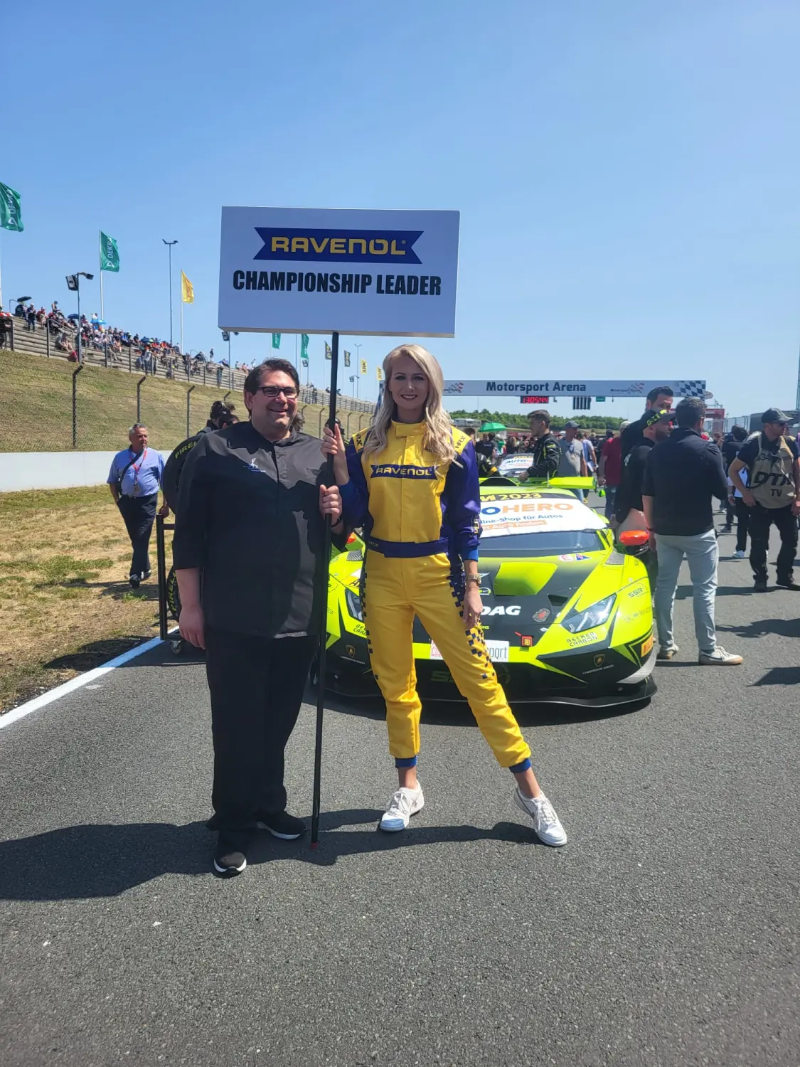 Küchenchef Alexander Junker im Motorsport