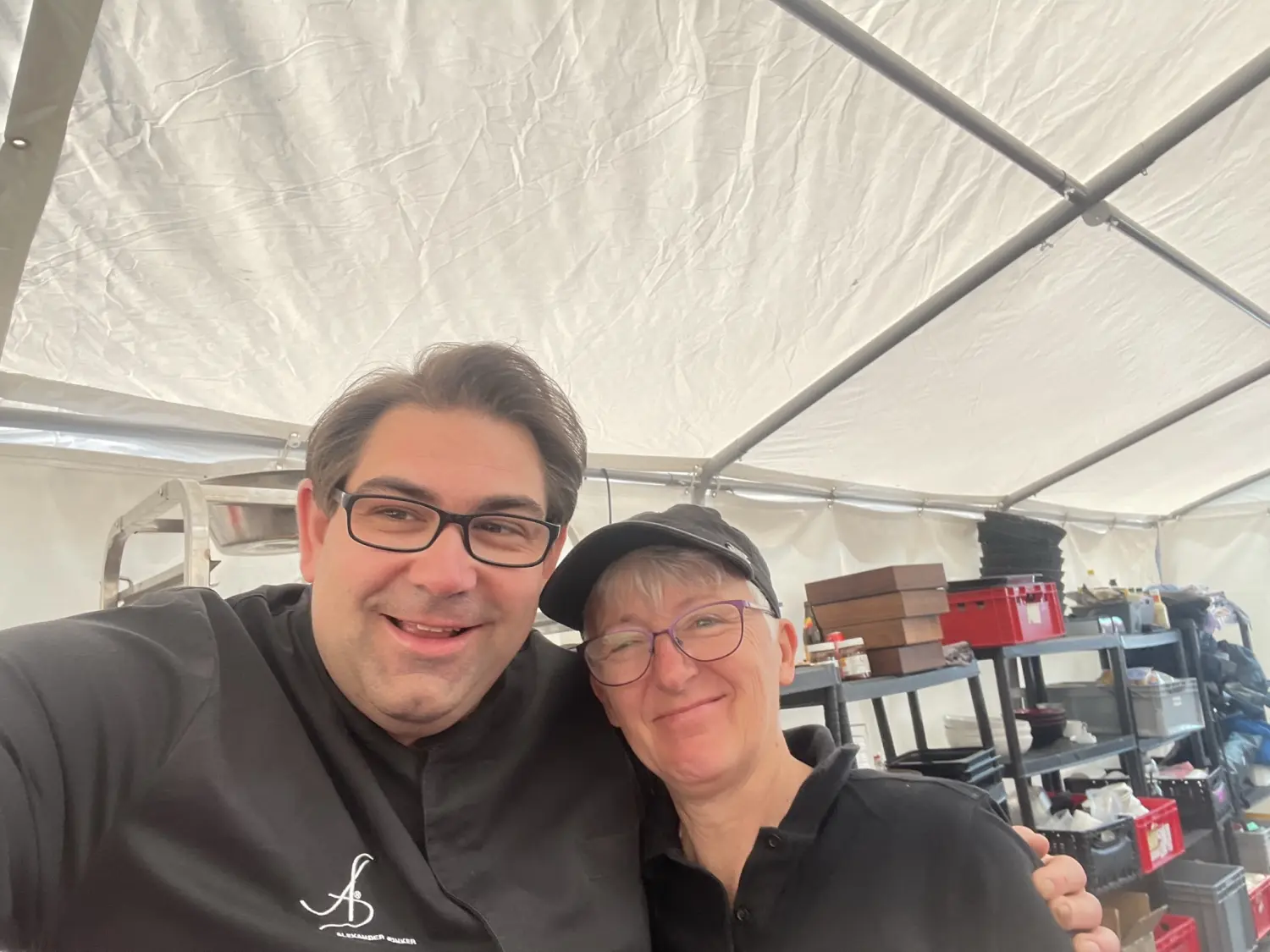 Küchenchef Alexander Junker im Motorsport