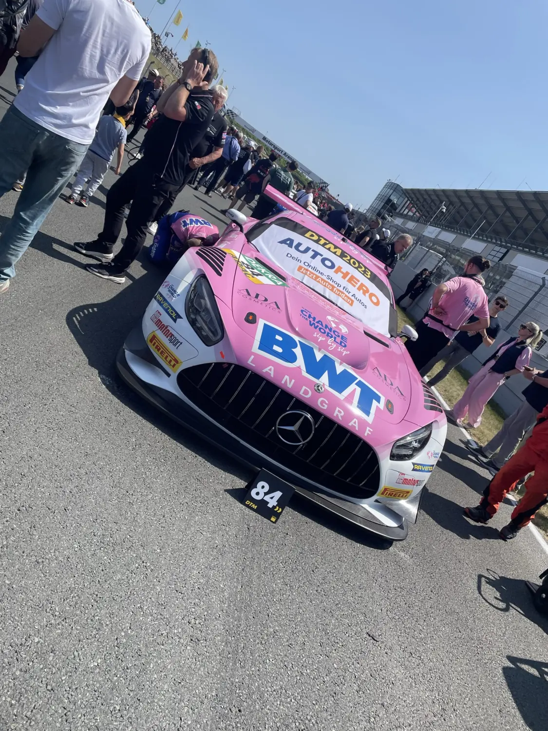 Küchenchef Alexander Junker im Motorsport