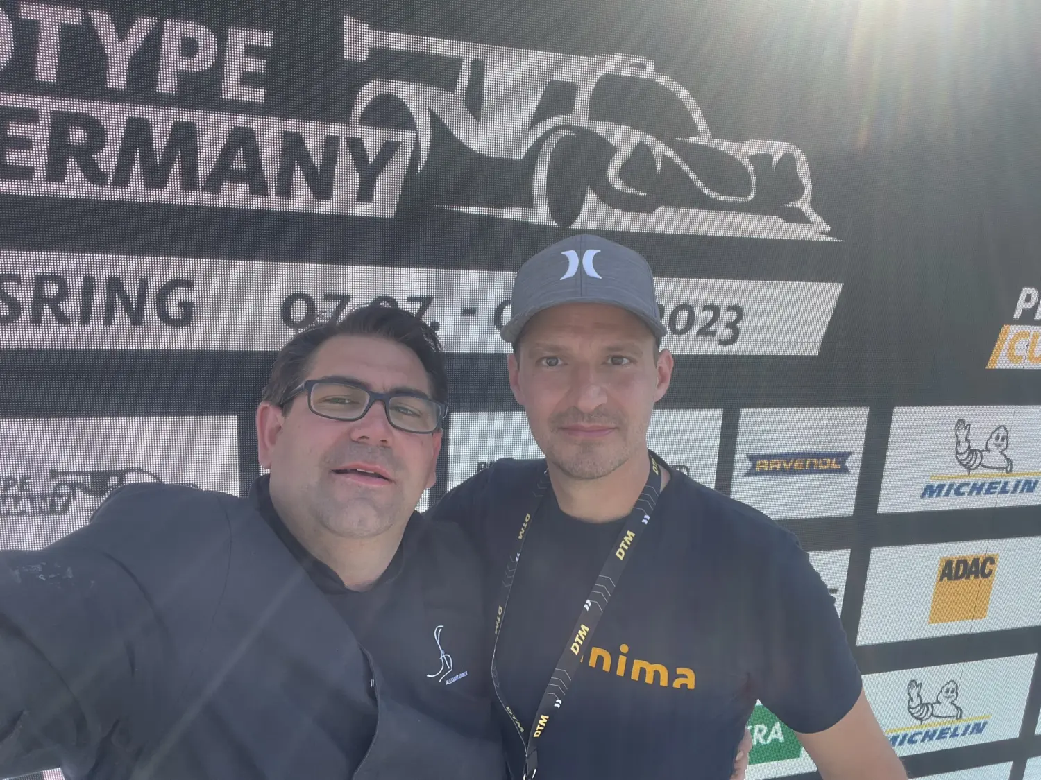Küchenchef Alexander Junker im Motorsport