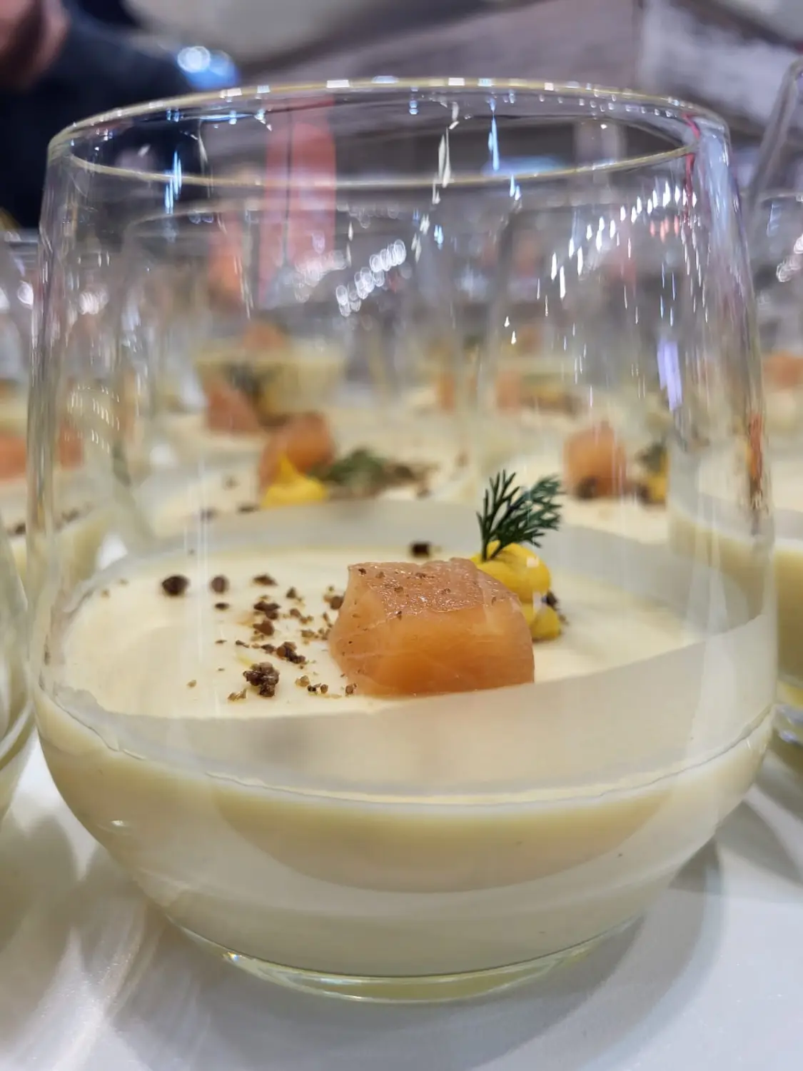 köstliches Dessert von Küchenchef Alexander Junker