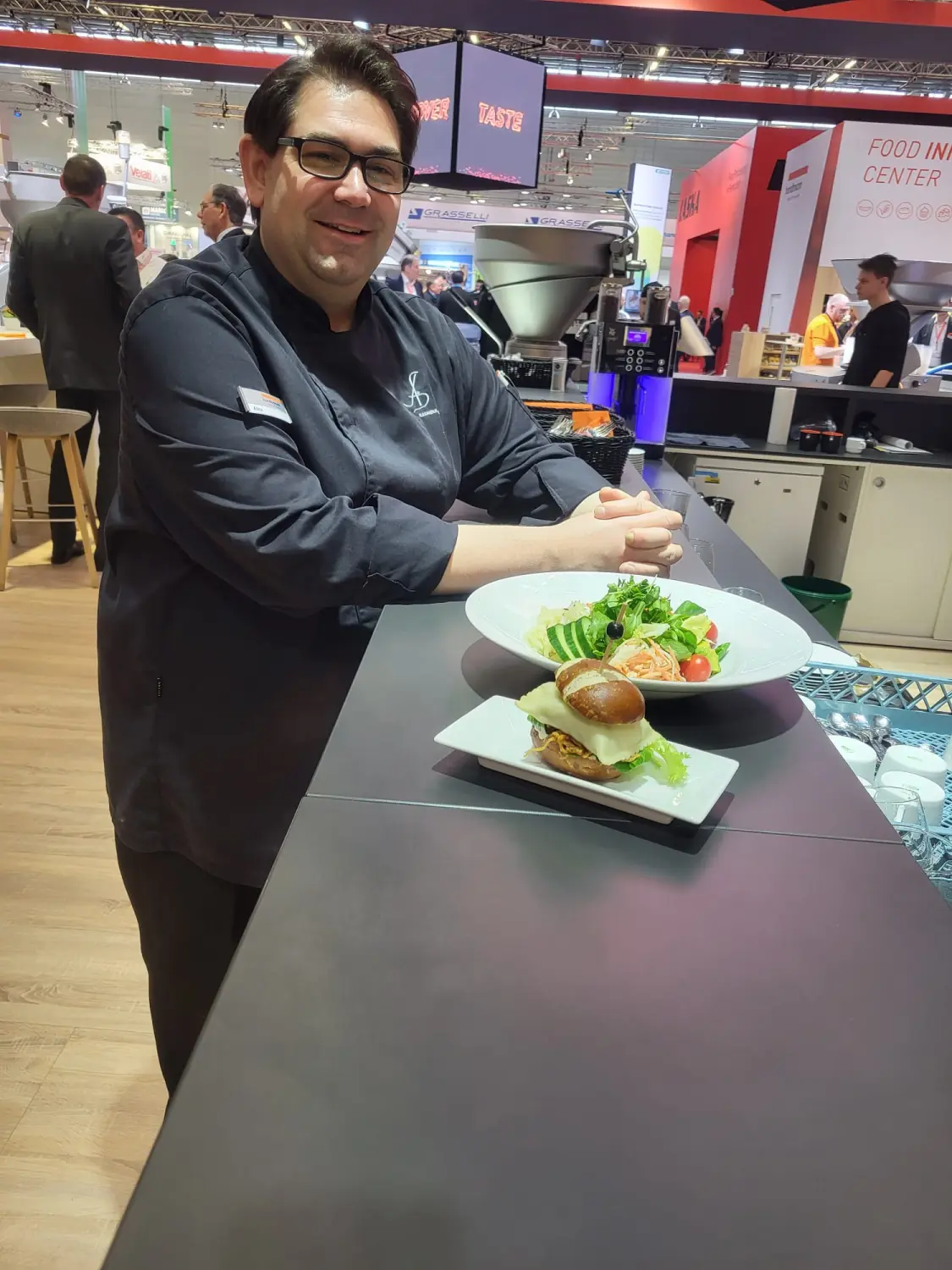 köstliches Dessert von Küchenchef Alexander Junker