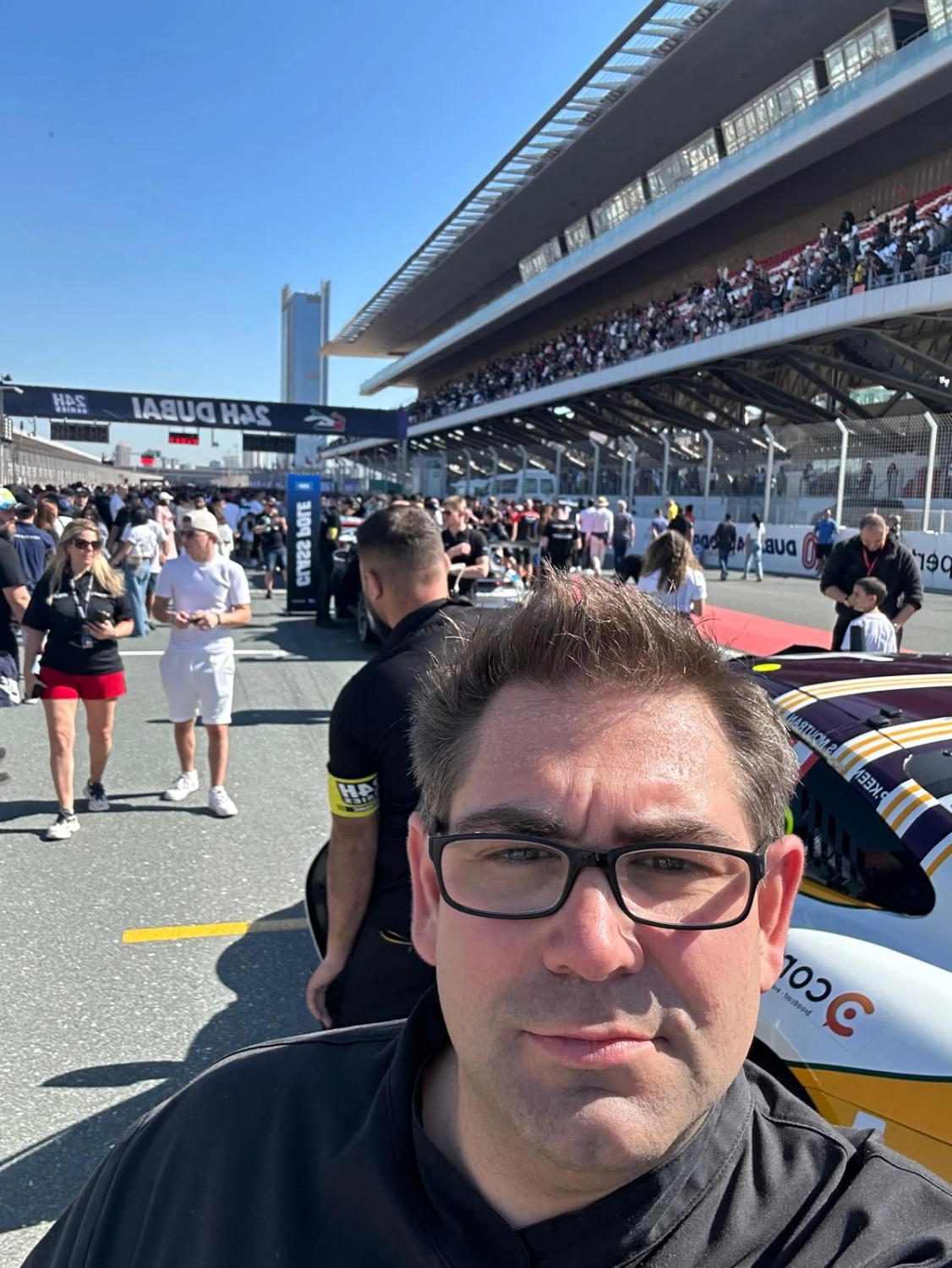 Küchenchef Alexander Junker im Motorsport