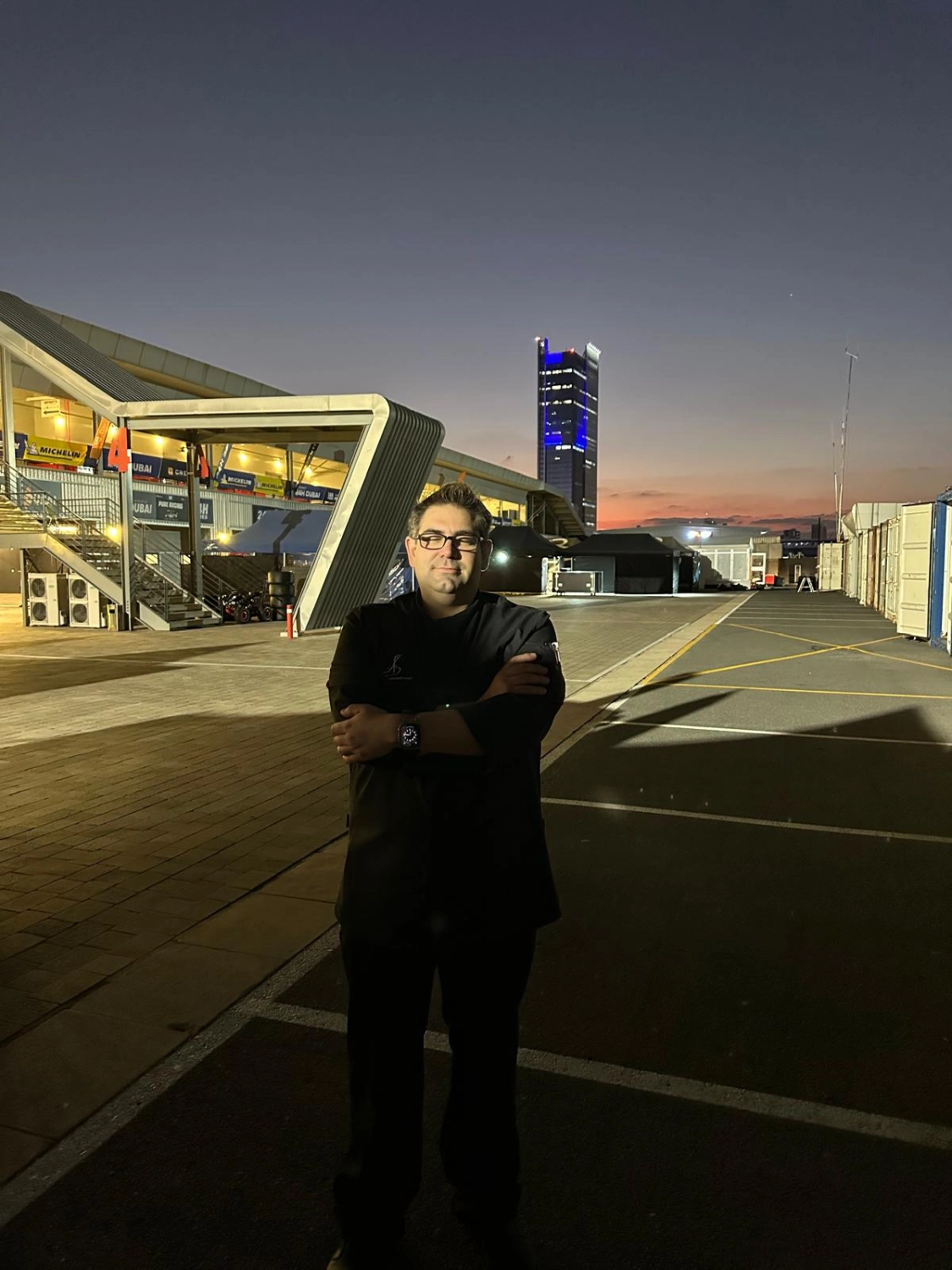 Küchenchef Alexander Junker im Motorsport