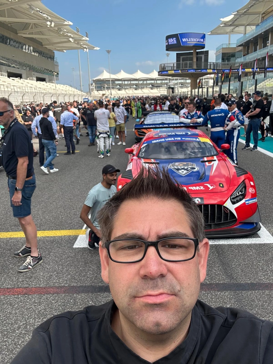 Küchenchef Alexander Junker im Motorsport