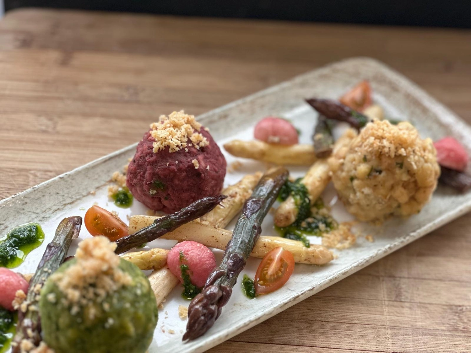 köstliches Gericht von Küchenchef Alexander Junker