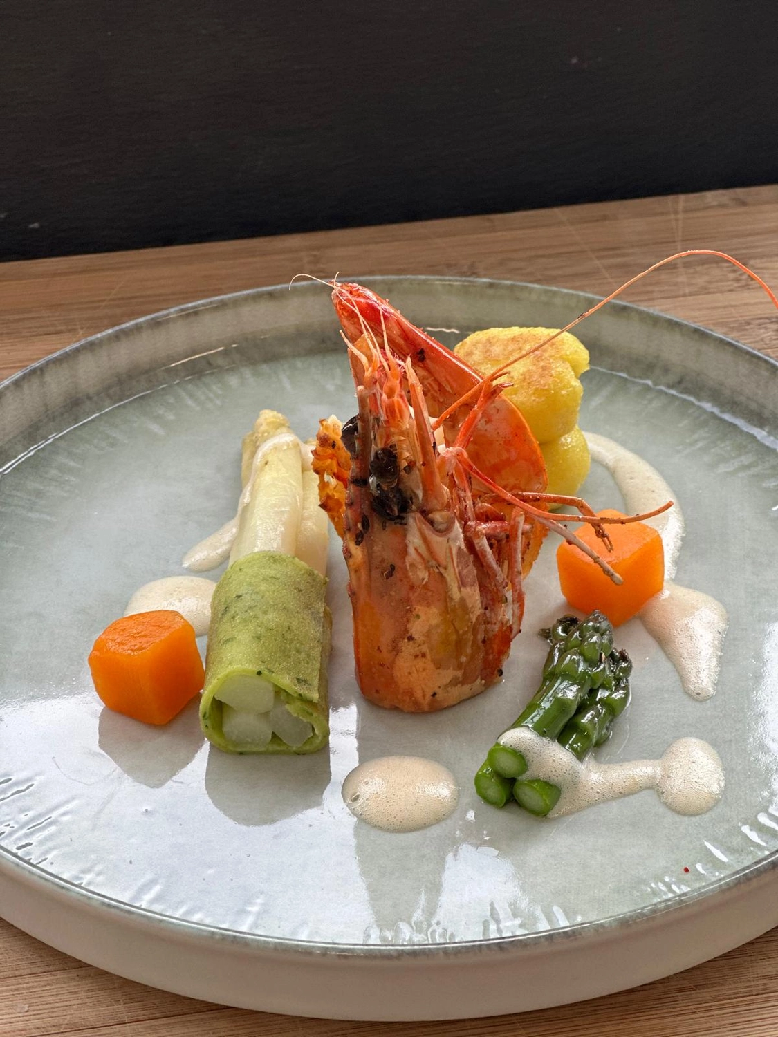 köstliches Gericht von Küchenchef Alexander Junker