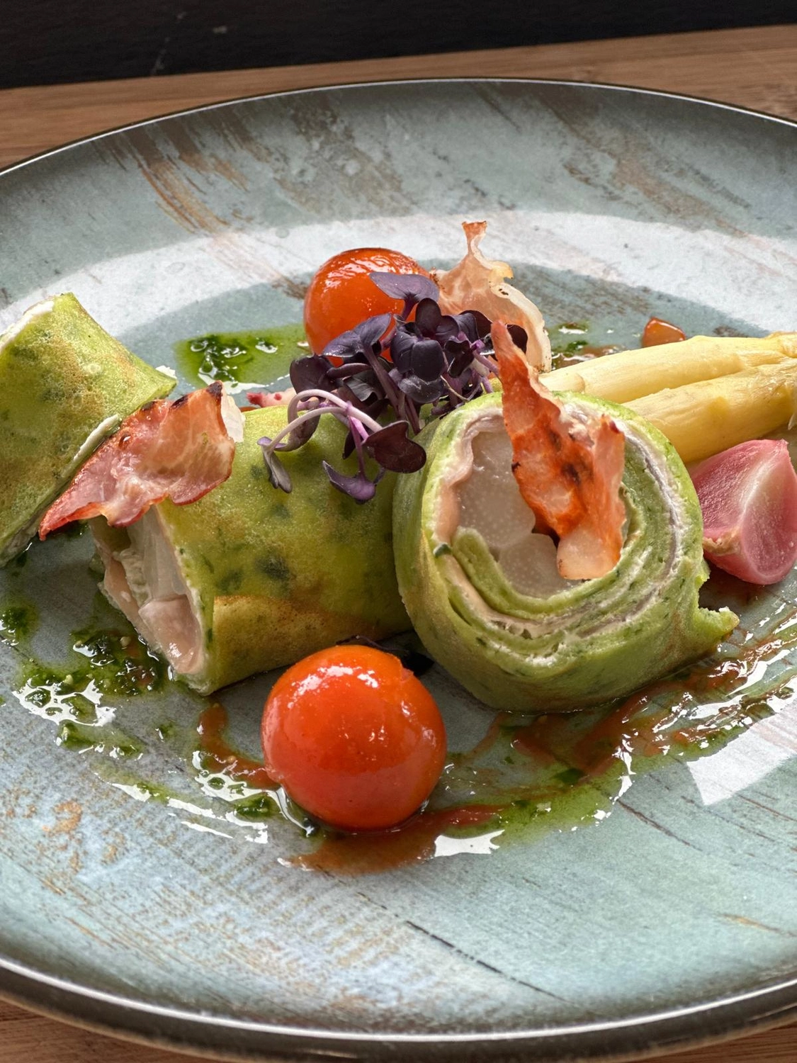 köstliches Gericht von Küchenchef Alexander Junker