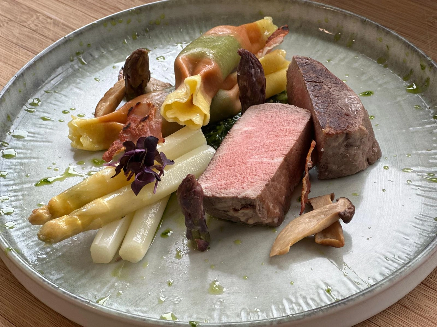 köstliches Gericht von Küchenchef Alexander Junker